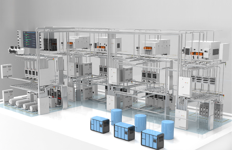 Hochreine Gasversorgung